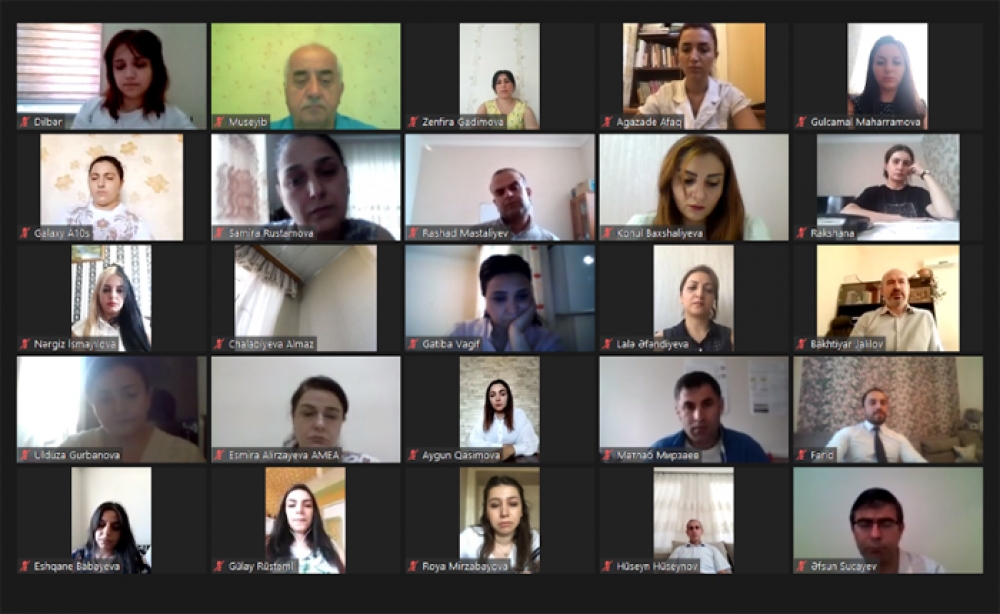 AMEA-da gənc alimlər üçün onlayn seminar keçirilib