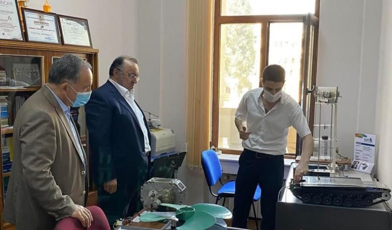 “İDRAK Texnoloji Transfer” şirkətinin prezidenti AzTU-da