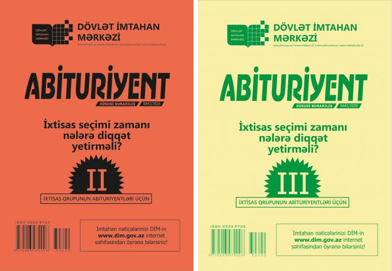 İxtisas seçimi zamanı nələrə diqqət yetirməli? - II və III qrup üzrə