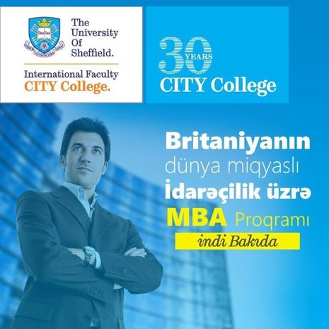 Azərbaycanda Şeffild Universitetinin “Executive MBA” proqramı dərslərə noyabrda başlayacaq 
