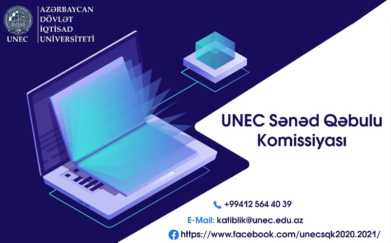 UNEC-ə qəbul olan abituriyentlərin sənəd qəbulu onlayn aparılır