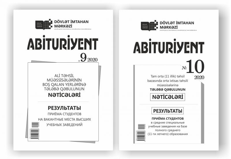 “Abituriyent” jurnalının 9-cu və 10-cu nömrələrinin elektron versiyaları təqdim edilib