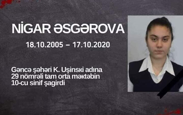 Terror nəticəsində Nigarla yanaşı, iki məktəb yoldaşı da dünyasını dəyişib – Direktor  