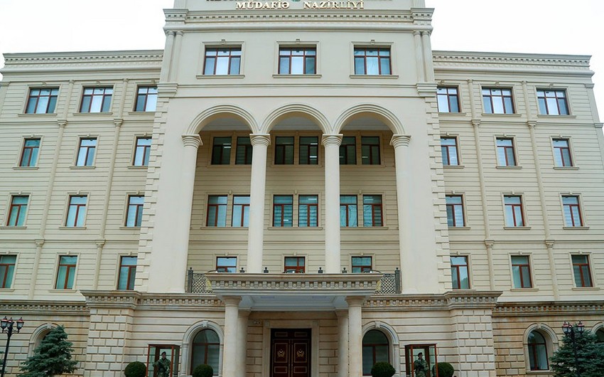 MN: Düşmənin döyüş təyyarəsi məhv edildi