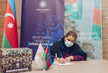 Azərbaycan Dövlət Neft və Sənaye Universiteti “Əsgərə məktub!” layihəsinə qoşulub