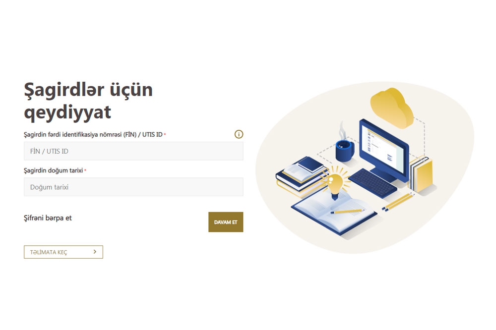   “Virtual məktəb”də məktəbəhazırlıq qrupları üzrə qeydiyyat mümkündür    