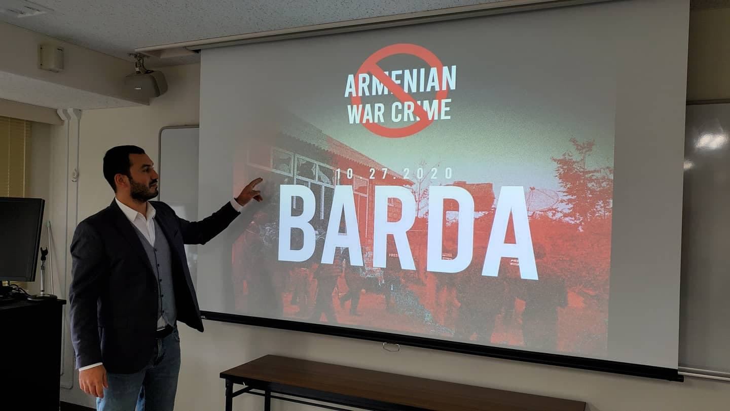 Yaponiya universitetində erməni faşizmi pisləndi  