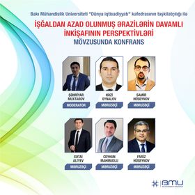“İşğaldan azad olunmuş ərazilərin davamlı inkişafının perspektivləri” mövzusunda onlayn konfrans keçiriləcək  
