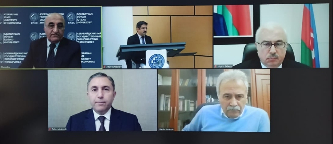 UNEC-də Qarabağ iqtisadiyyatının gələcək inkşafı ilə bağlı müzakirələr keçirildi  