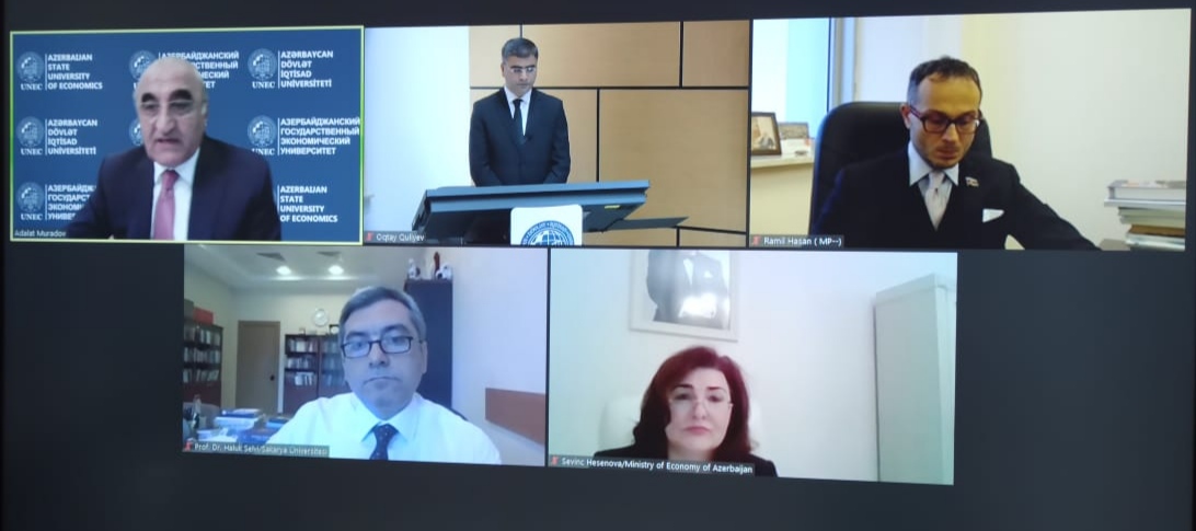 UNEC-də Qarabağın azad edilməsinin Türk Dünyasına iqtisadi təsiri müzakirə olunub - VİDEO    