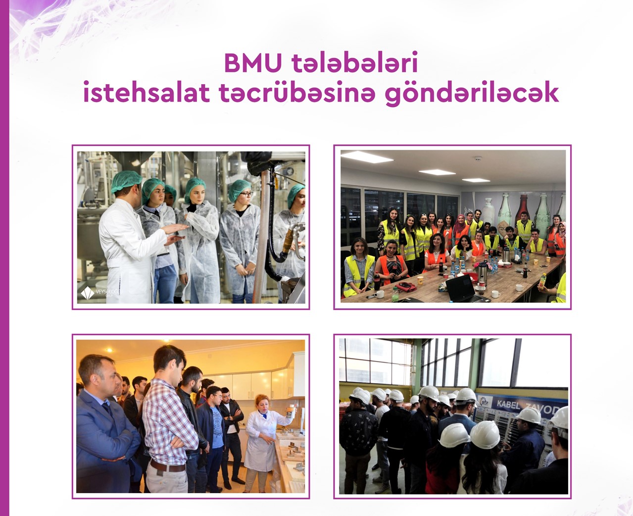 BMU-nun 734 tələbəsi istehsalat təcrübəsinə göndəriləcək