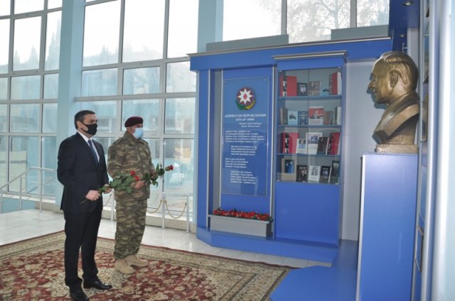MDU-nun “Peşəkarla görüş” layihəsinin növbəti qonağı “Vətən Müharibəsi Qəhrəmanı” olub - FOTO