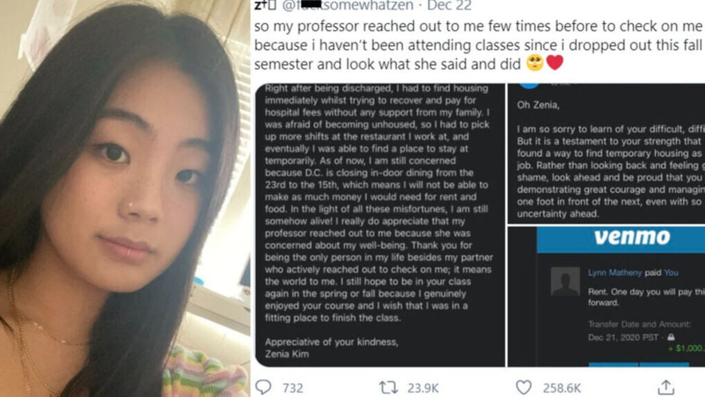 Professor intihara cəhd edən tələbəsinə belə kömək etdi - FOTO
