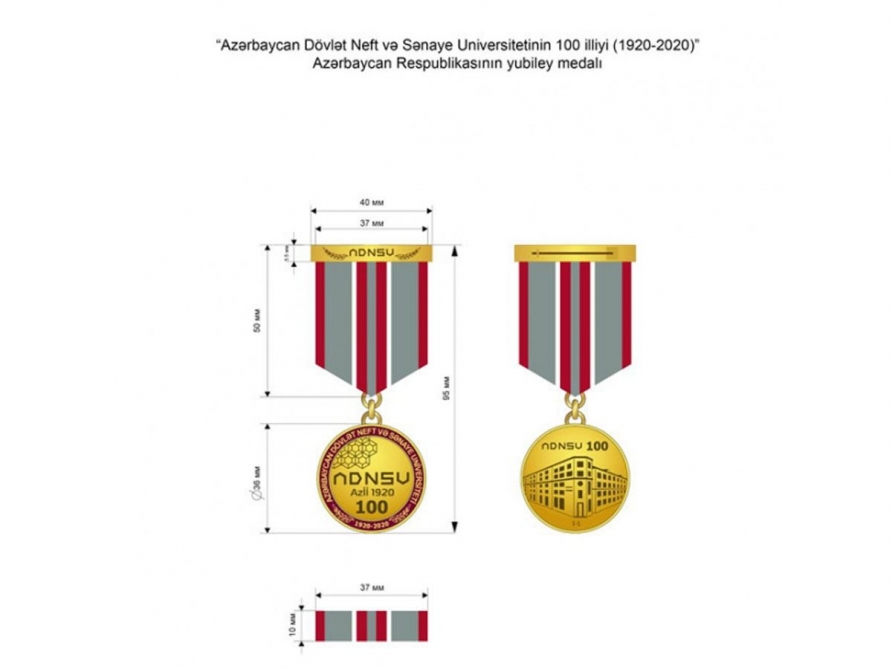 ADNSU-nun 100 illik yubiley medalı təsis EDİLDİ  
