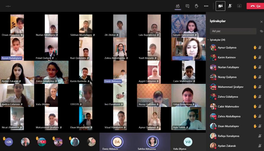 BŞTİ tərəfindən distant dərslərin müşahidəsi davam edir - FOTO