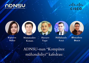 ADNSU-nun 5 nəfər müəllimi“Cisco Şəbəkə Akademiyası”-nın təlimlərini uğurla başa çatdırıblar