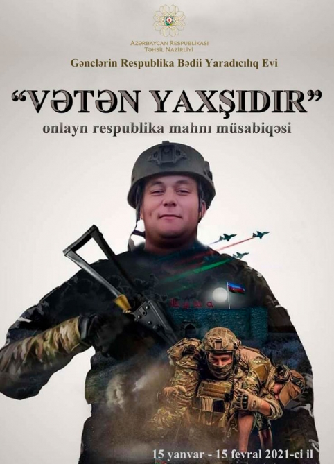 “Vətən yaxşıdır” onlayn respublika mahnı müsabiqəsi davam edir