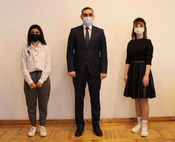 MDU tələbə gənclərin uğuru münasibətilə görüş keçirilib - FOTO