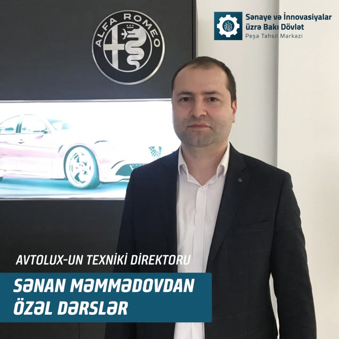 Peşə təhsilinin təşkilində özəl sektorun peşəkar mütəxəssisləri birbaşa iştirak edir  