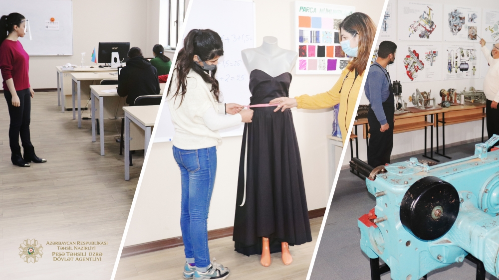 Peşə təhsili pilləsi üzrə 18 mindən çox tələbə əyani dərslərə cəlb olunub