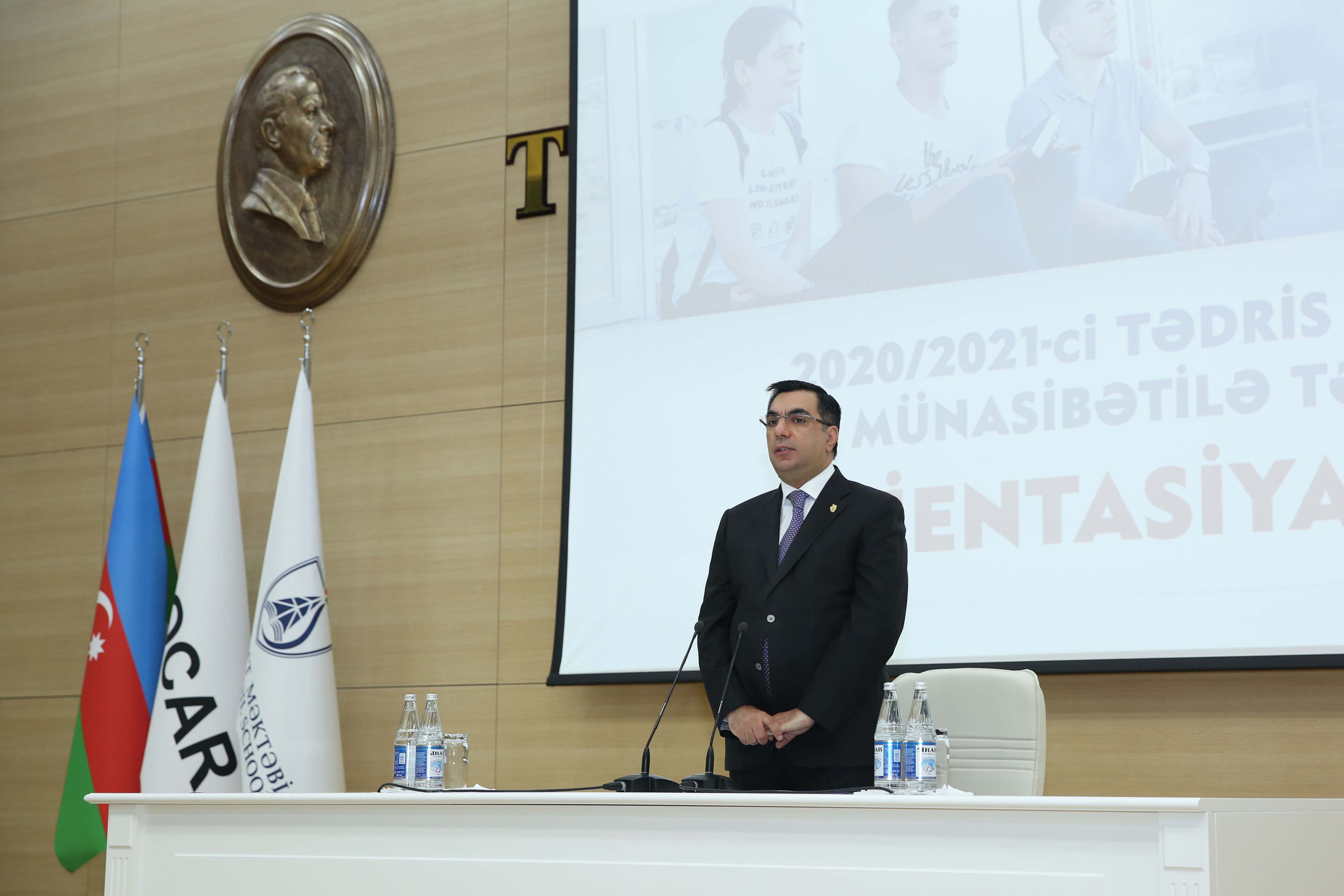 BANM-da I kurs tələbələri üçün Orientasiya proqramı keçirilir - FOTO