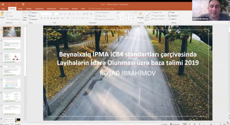 ADNSU əməkdaşları İPMA Beynəlxalq sertifikasiyasından keçiblər