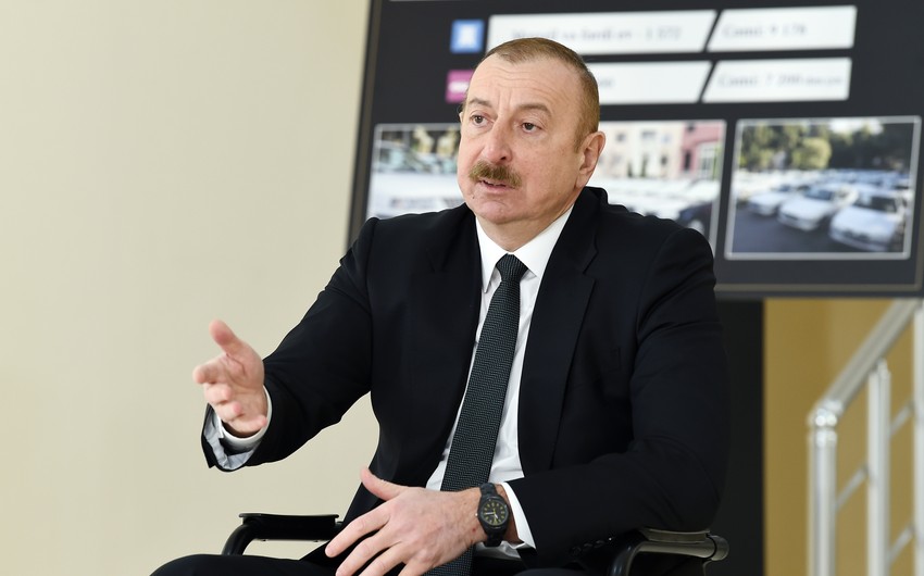 İlham Əliyev: \