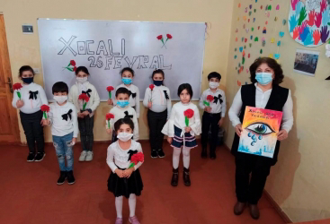 Məktəbdənkənar təhsil müəssisələrində Xocalı soyqırımına həsr olunan tədbirlər keçirilib