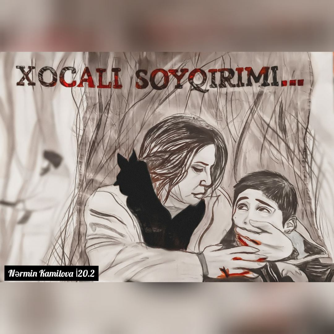 MDU-da Xocalı soyqırımının 29-cu ildönümünə həsr olunan rəsm sərgisi keçirilib