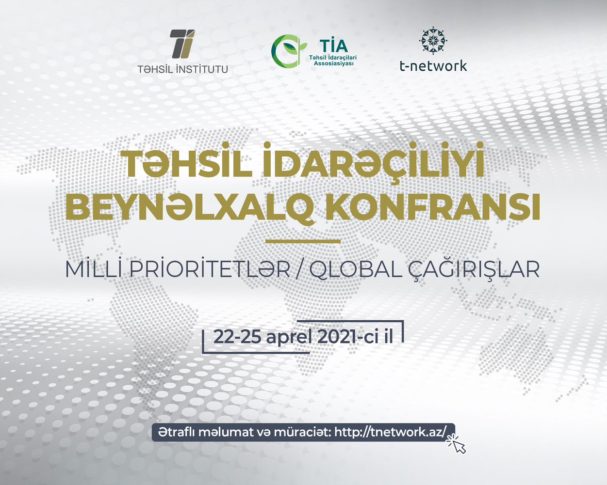 Təhsil İdarəçiliyi Beynəlxalq Konfransı keçiriləcək