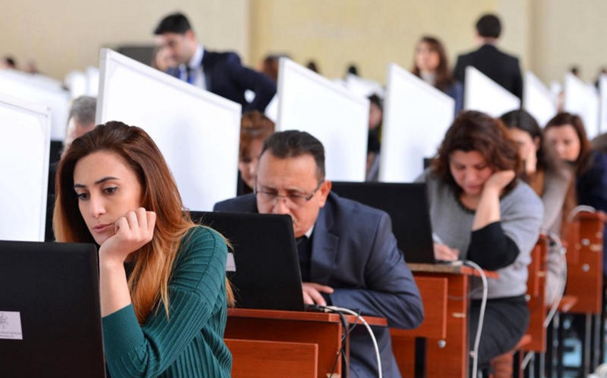 DİM: 40 yaşdan yuxarı namizədlərdən yalnız 4 nəfər imtahanı uğurla keçib