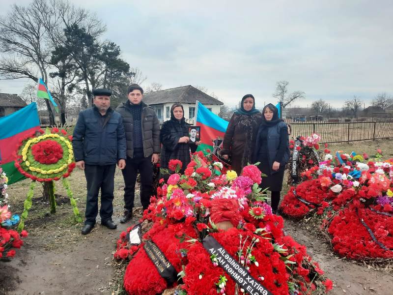 UNEC-in Zaqatala filialının kollektivi şəhidlərin məzarını ziyarət ediblər