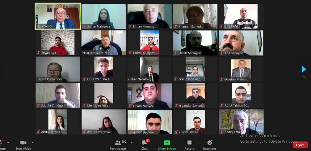 AzTU-da “Zəfər torpağı” adlı tədbir keçirilib - FOTO