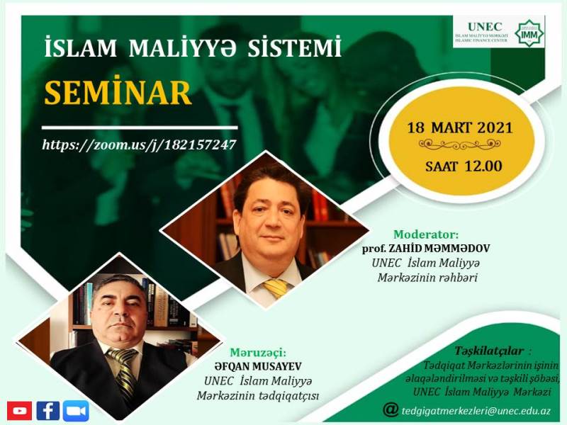 “Elm günləri”ndə növbəti tədbir: İslam maliyyə sistemi