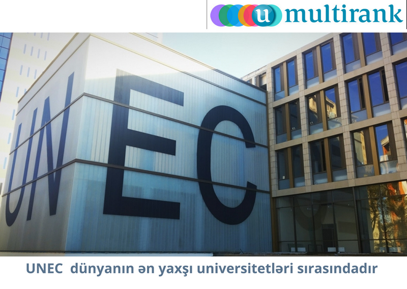 UNEC dünyanın ən yaxşı universitetləri sırasında  