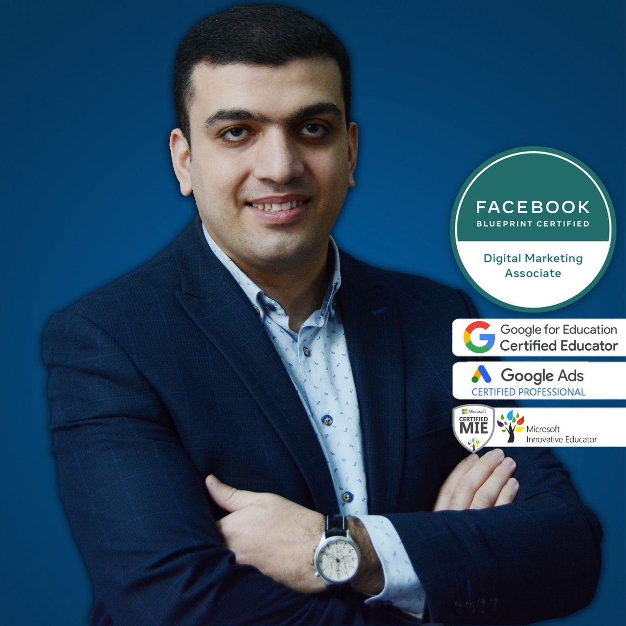 UNEC-in gənc müəllimi Facebook və Google akkreditasiyasında uğur qazanıb  