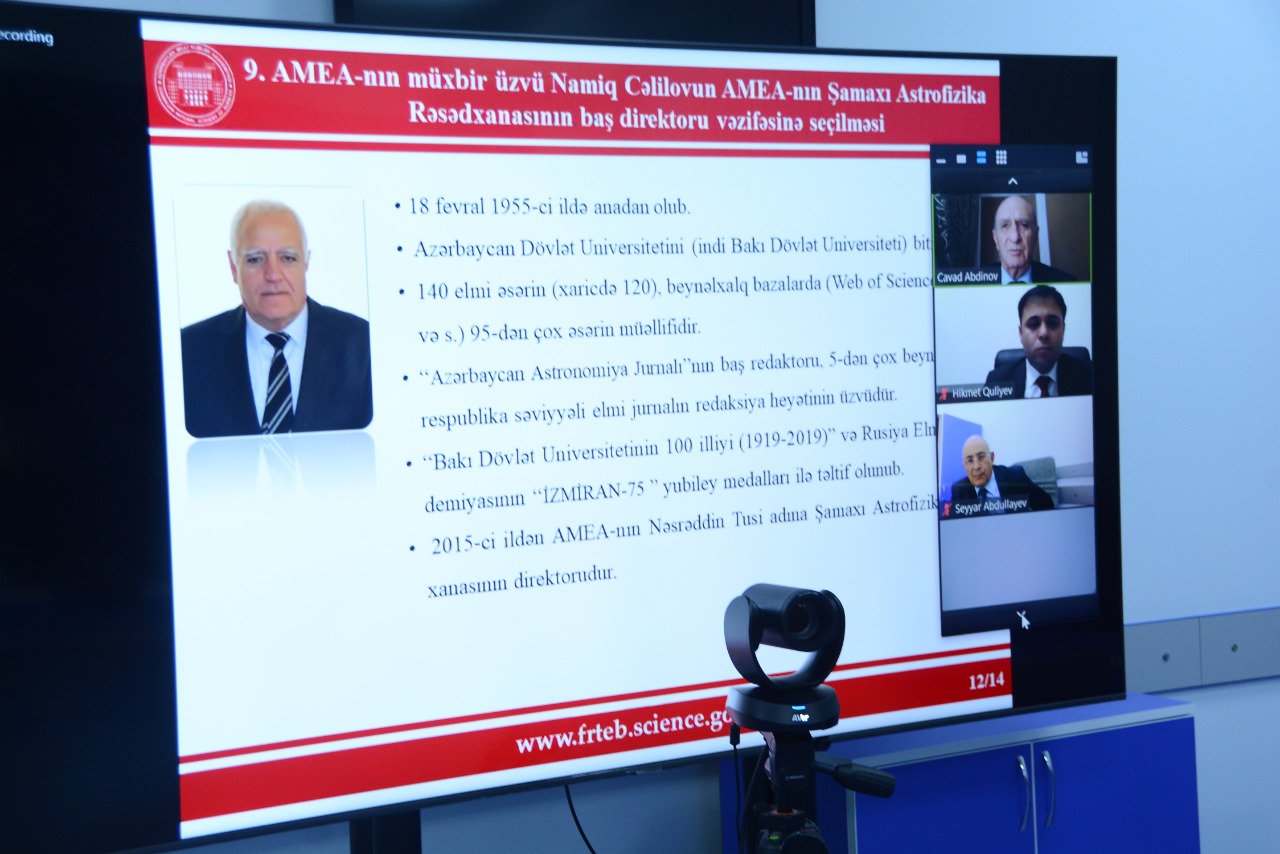 Şamaxı Astrofizika Rəsədxanasına baş direktor seçilib