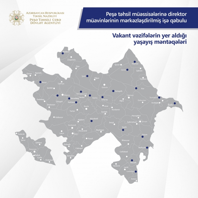 Direktor müavinlərinin işə qəbulu üzrə elektron müraciətlər başa çatır  