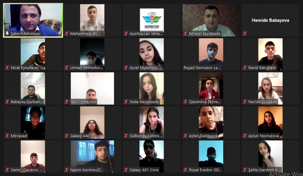 “Ünsiyyət psixologiyası” mövzusunda onlayn seminar keçirilib  