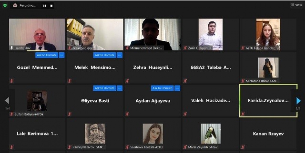 Texniki Universitetdə narkomaniya ilə mübarizəyə həsr olunan tədbir keçirildi  