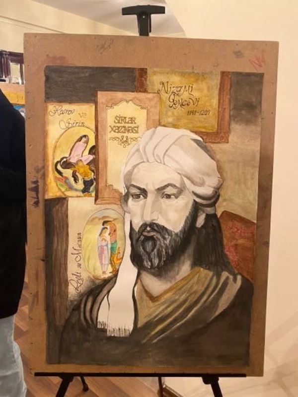 UNEC Dizayn Məktəbi “Nizami ili”nə həsr olunan sərgi keçirib