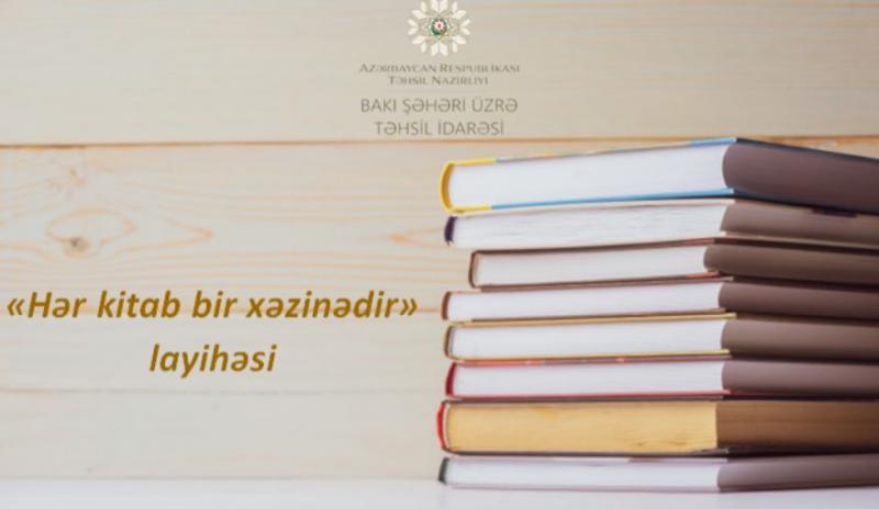 “Hər kitab bir xəzinədir” adlı sosial layihə yekunlaşdı  