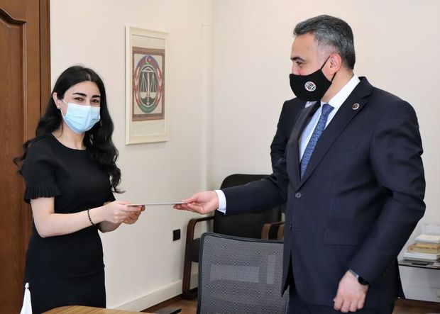Azərbaycanlı tələbə Avropada mühüm vəzifəyə seçilib - FOTO  