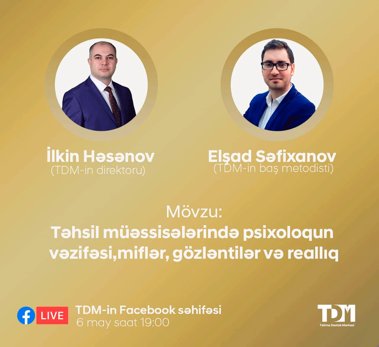 Təhsil müəssisələrində psixoloji xidmətlə bağlı vebinar keçiriləcək  