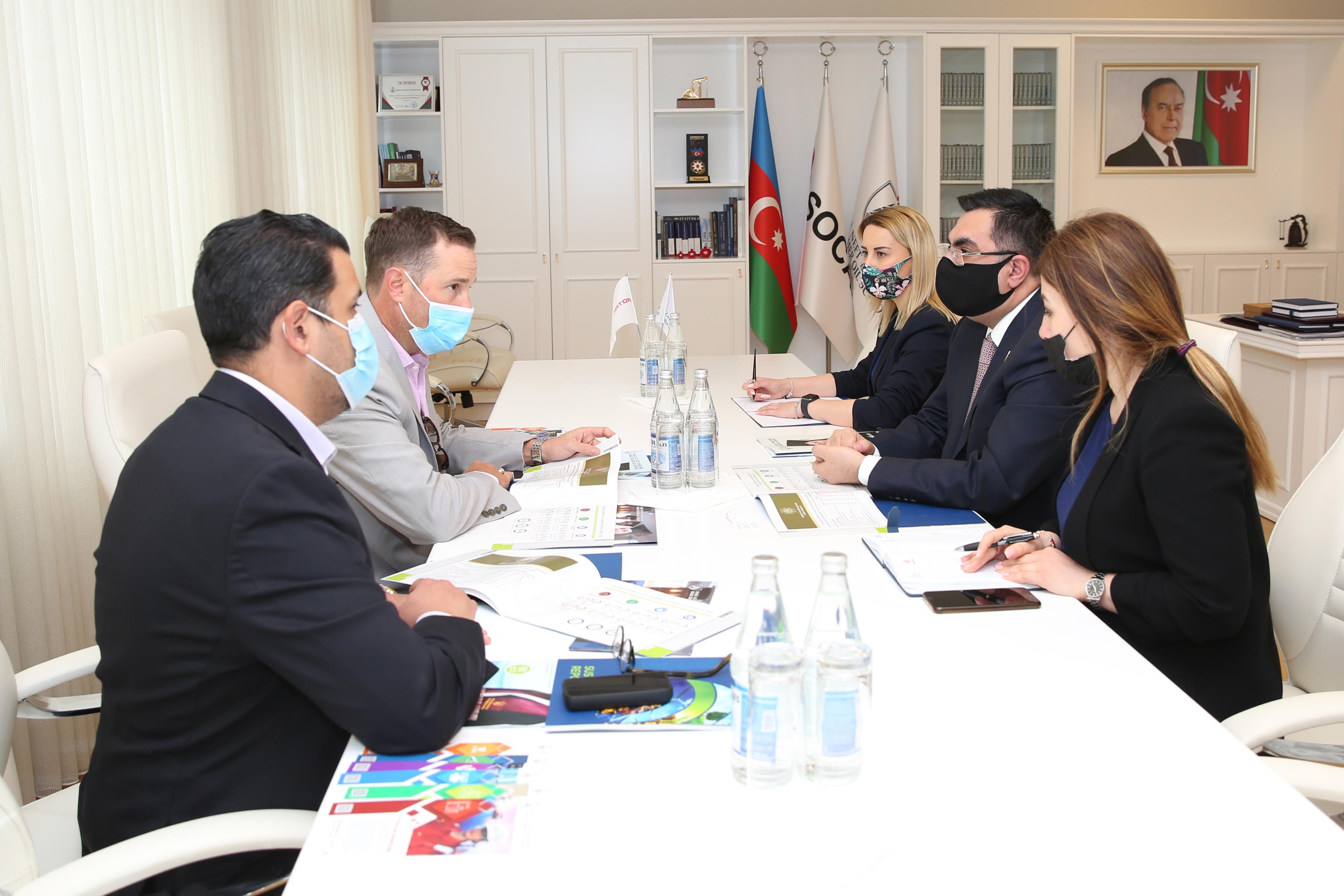 “Halliburton” şirkətinin Qərbi Xəzər regionu üzrə vitse-prezidenti BANM-da  olub   