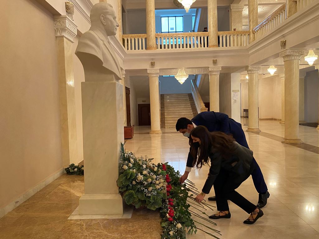 AzTU-da ulu öndərin xatirəsi anılıb - FOTO