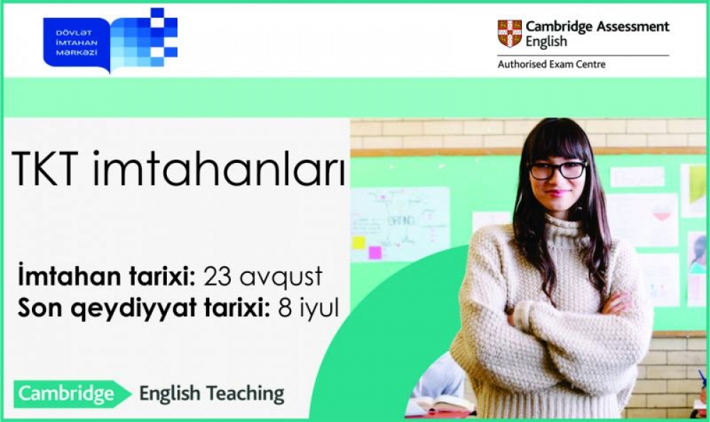 Dövlət İmtahan Mərkəzi TKT imtahanlarına qeydiyyat elan edir  