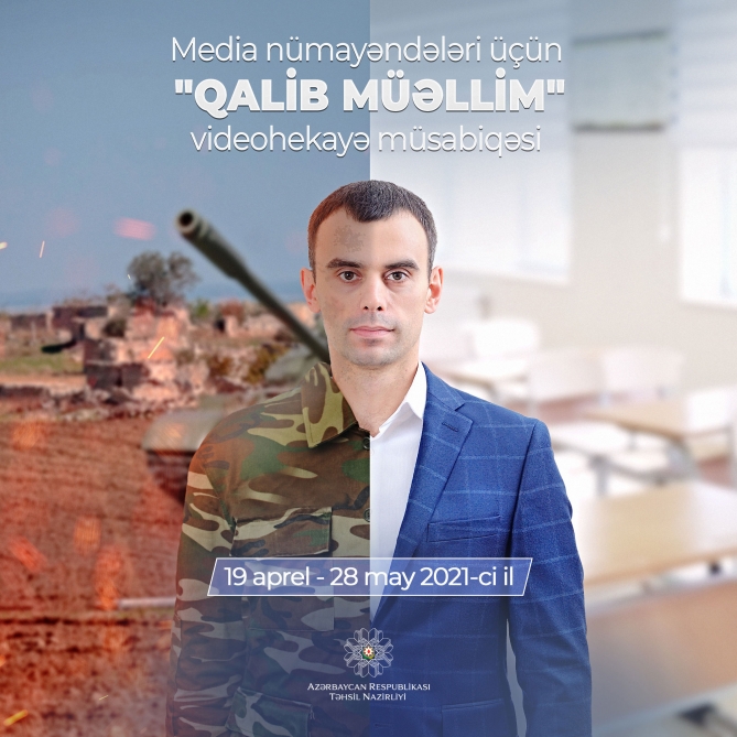 “Qalib müəllim” videohekayə müsabiqəsi keçirilir  