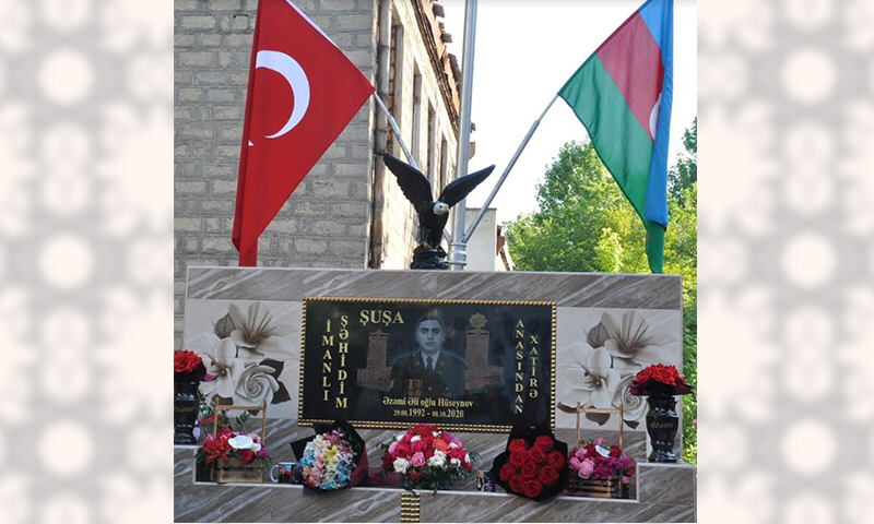 Şəhid məzunun adını daşıyan bulağın açılışı olub