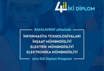 Mühəndislik ixtisasları üzrə ikili diplom proqramına qəbula start verilir